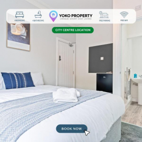 4 Bedroom 4 Bathroom House - Prime Location - Free Parking, Fast Wifi and Smart TVs by Yoko Property